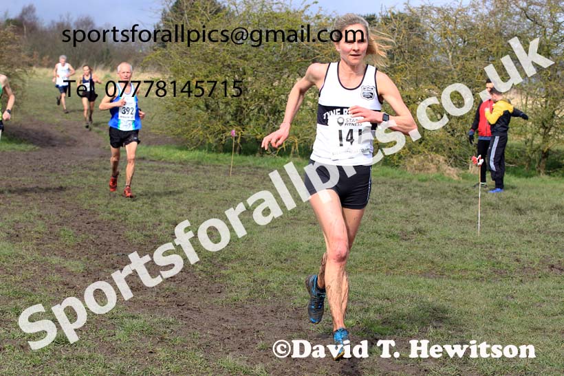 Womens and Mens 65+ in the 2023 BMAF Cross Country Champs., Wallsend. Photo: David T. Hewitson/Sports for All Pics